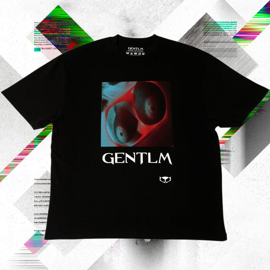 gentlm dots limited edition t-shirt front graphic black