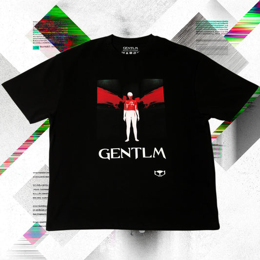 gentlm believe limited edition t-shirt front graphic black