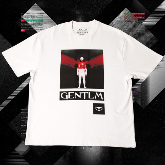 gentlm believe limited edition t-shirt front graphic white