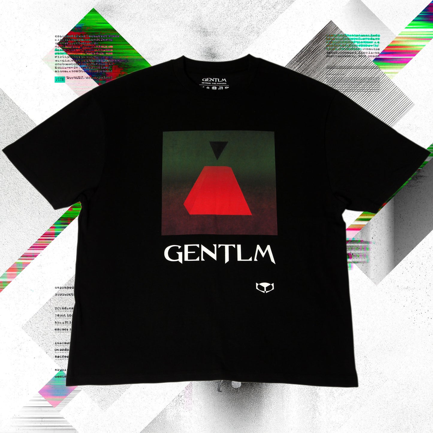 gentlm at this point in time limited edition t-shirt front graphic black