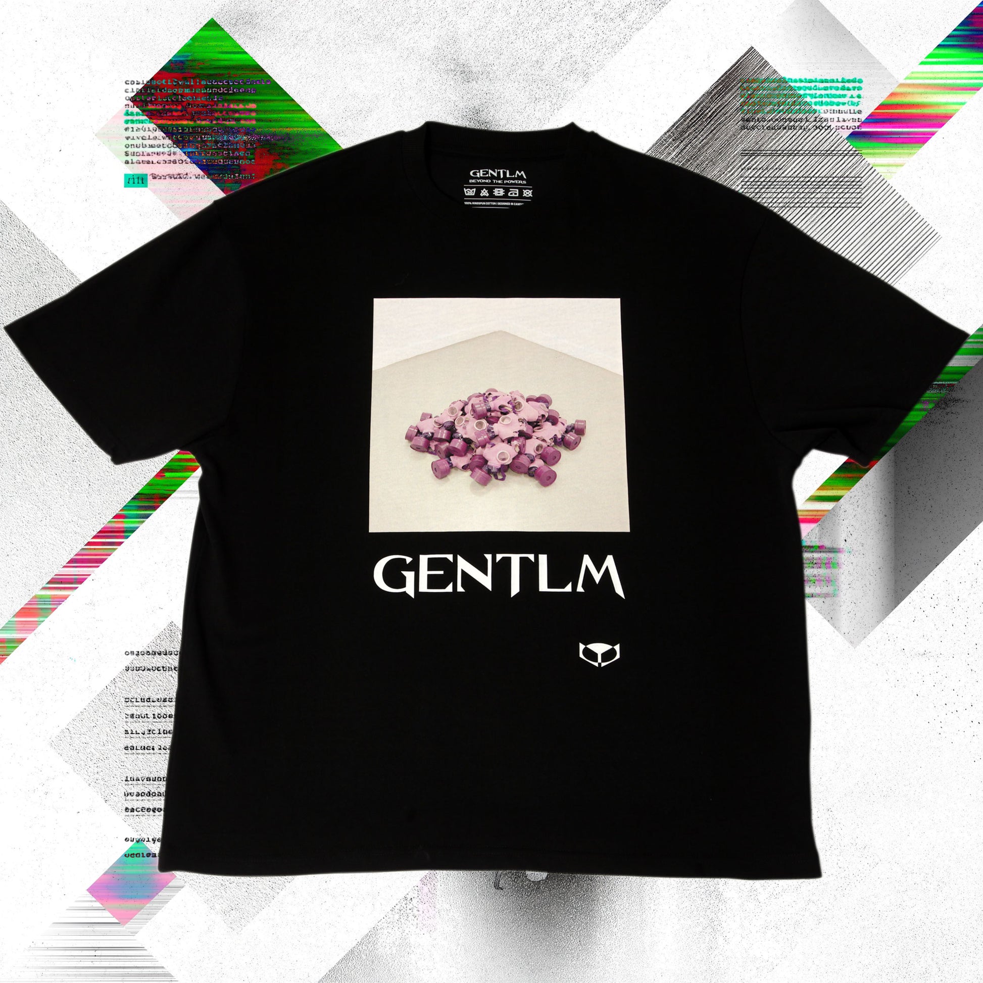 gentlm i have told you limited edition t-shirt front graphic black