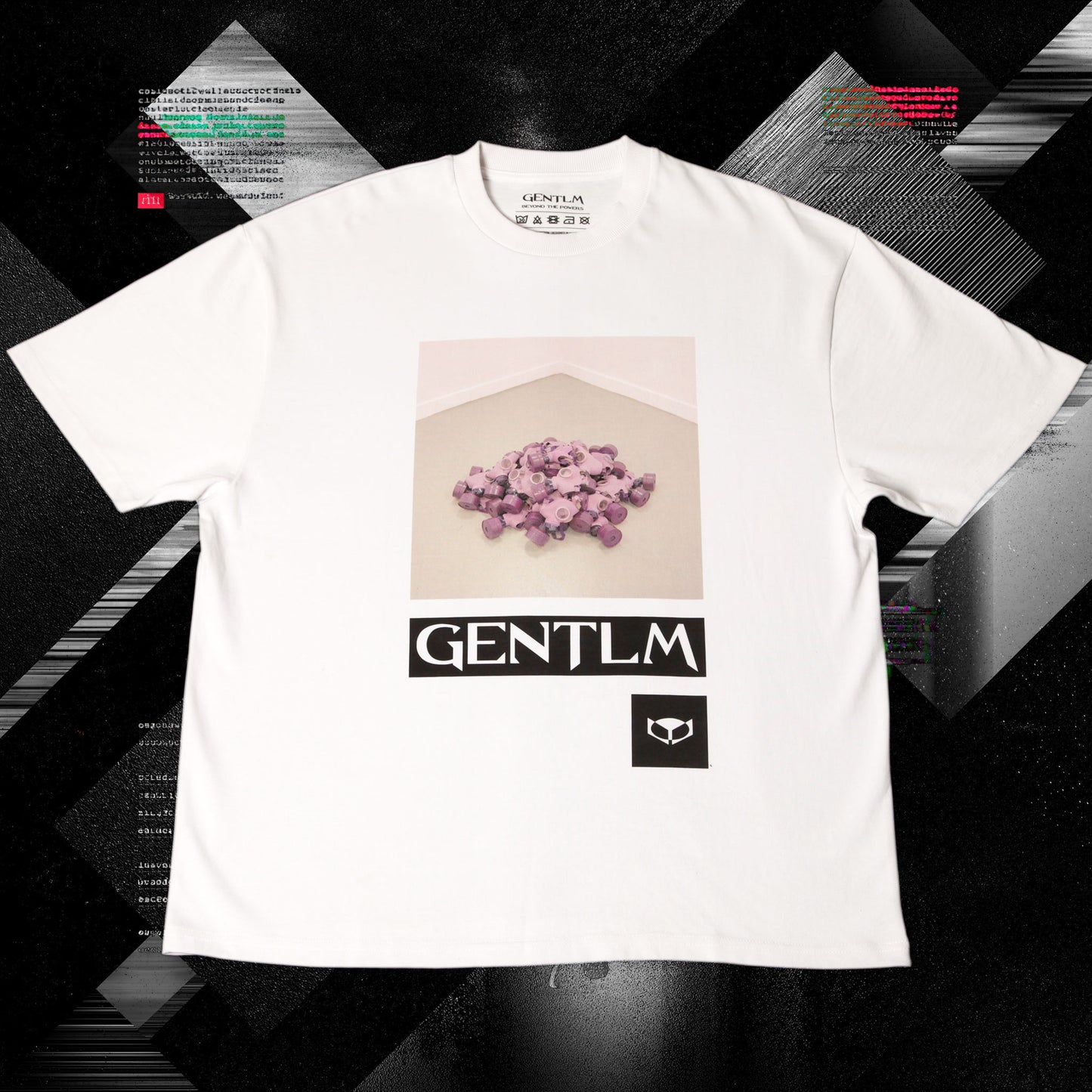 gentlm i have told you limited edition t-shirt front graphic white