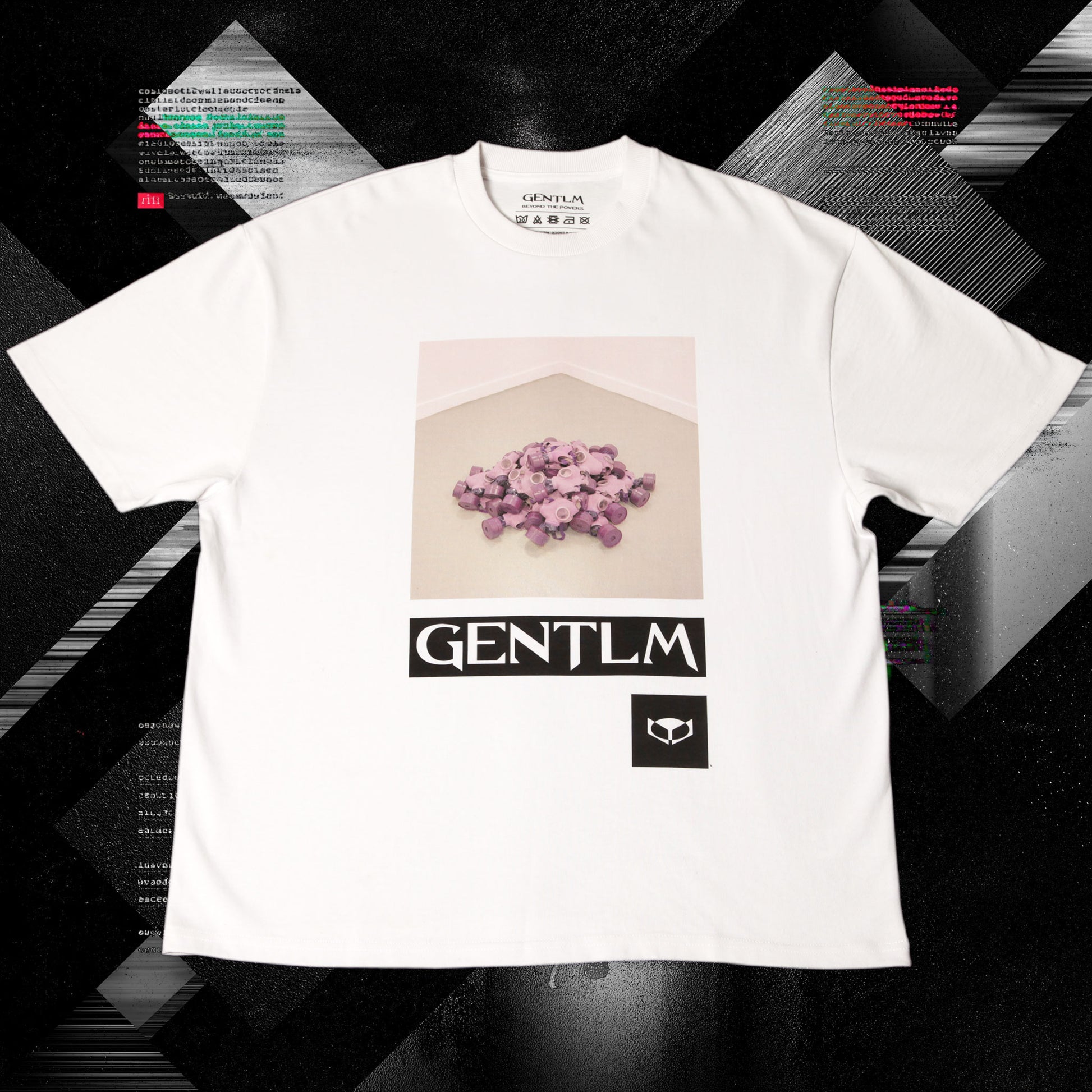gentlm i have told you limited edition t-shirt front graphic white