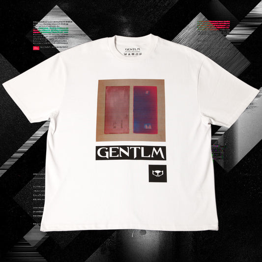 gentlm pause limited edition t-shirt front graphic white