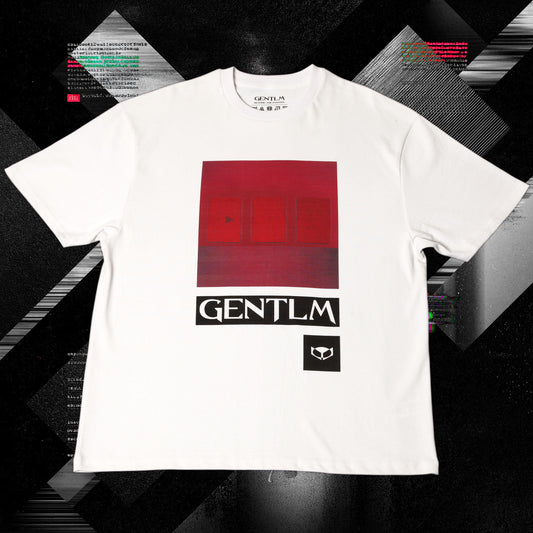 gentlm system limited edition t-shirt front graphic white