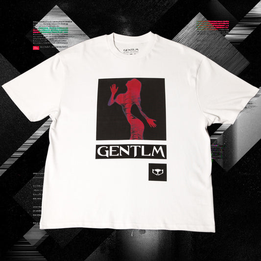 gentlm lamp limited edition t-shirt front graphic white